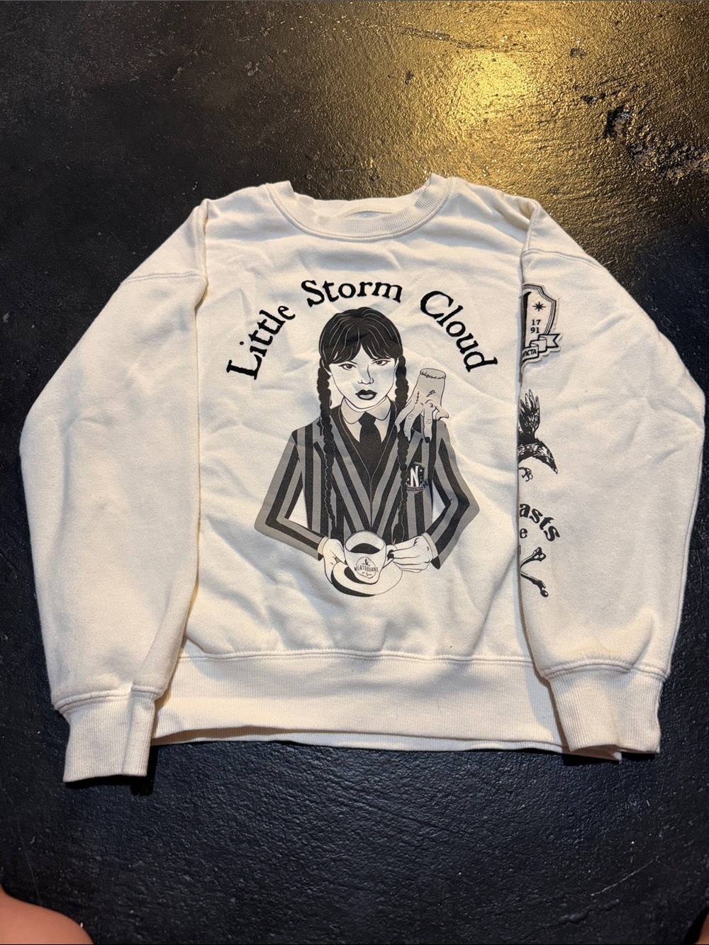 Wednesday Little Storm Cloud sweatshirt